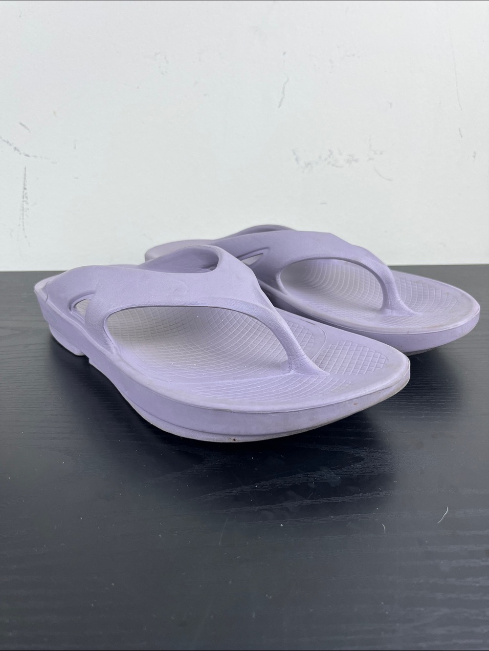 OOFOS OOriginal Purple Thong Recovery Sandals M9 W11 Women's Size 11 NEW